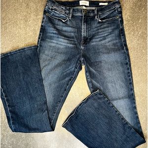 Frame flare leg jeans